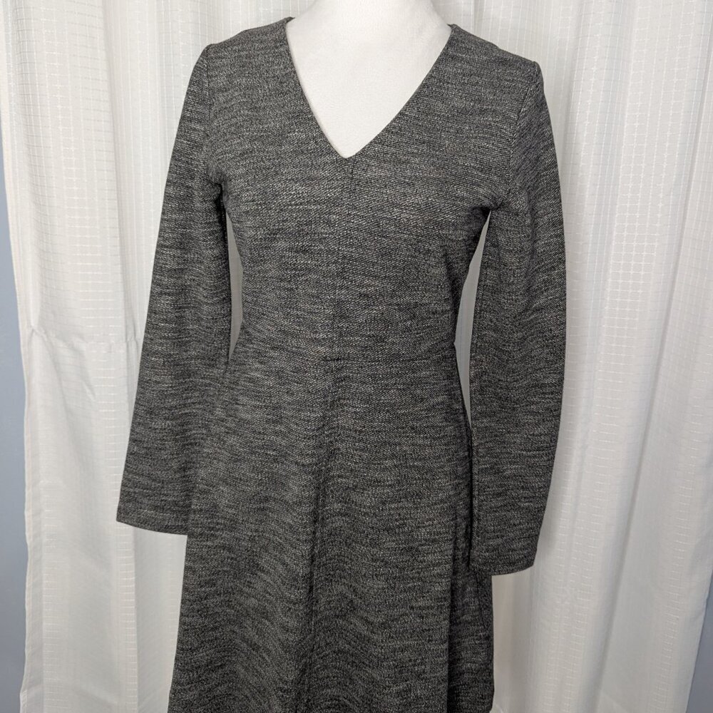 Madewell Gray Heather Dress, Size 2, Back Zipper